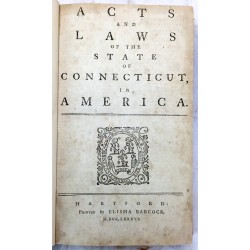 Acts and laws of the state of Connecticut